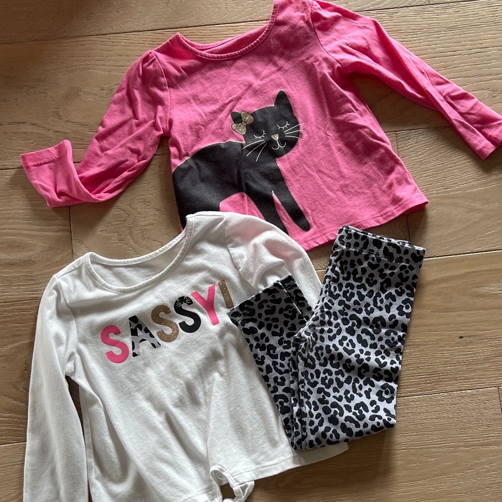 two shirts and pant set